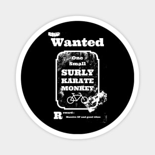 Small Surly Karate Monkey Bike Magnet